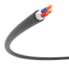 2-Core RVV Household Power Cable – Flexible Black PVC Sheath, 0.5–2.5 mm² Parallel Wire