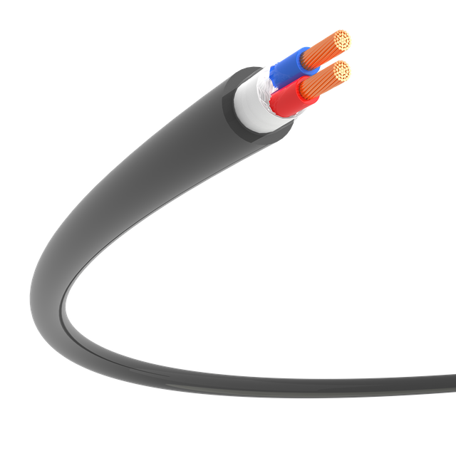 2-Core RVV Household Power Cable – Flexible Black PVC Sheath, 0.5–2.5 mm² Parallel Wire