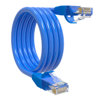 Cat6 UTP Ethernet Cable – Non-Shielded, Pre-Terminated Gigabit Network Patch Cable for Computers & Routers