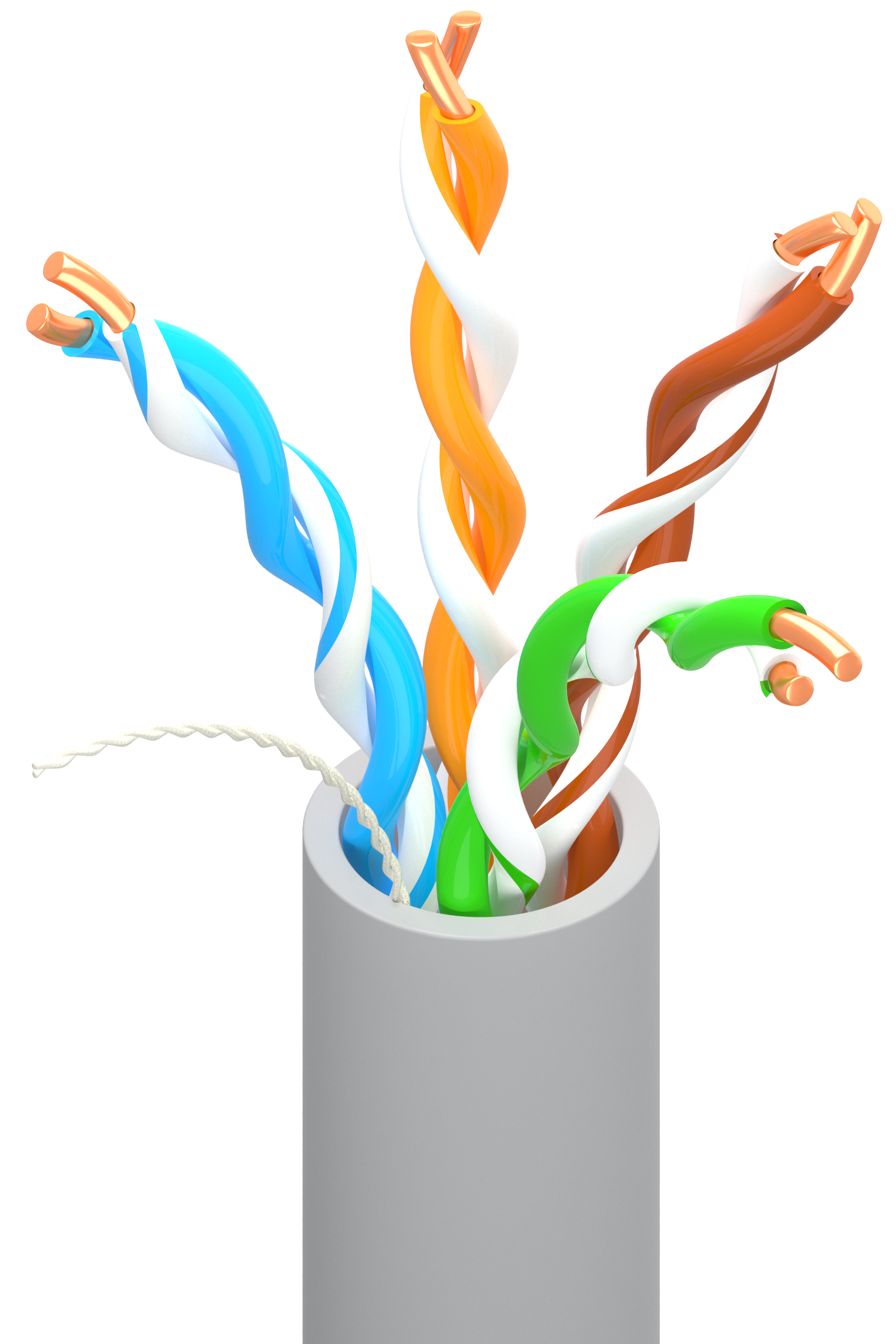Cat5e UTP Network Cable – 305m Box, Pure Oxygen-Free Copper, Structured Cabling for Computers & Networks