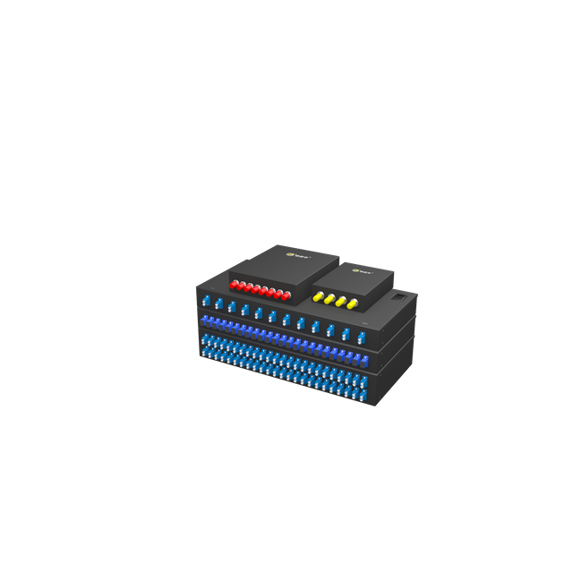 Cat6 tool-free RJ45 keystone module front view