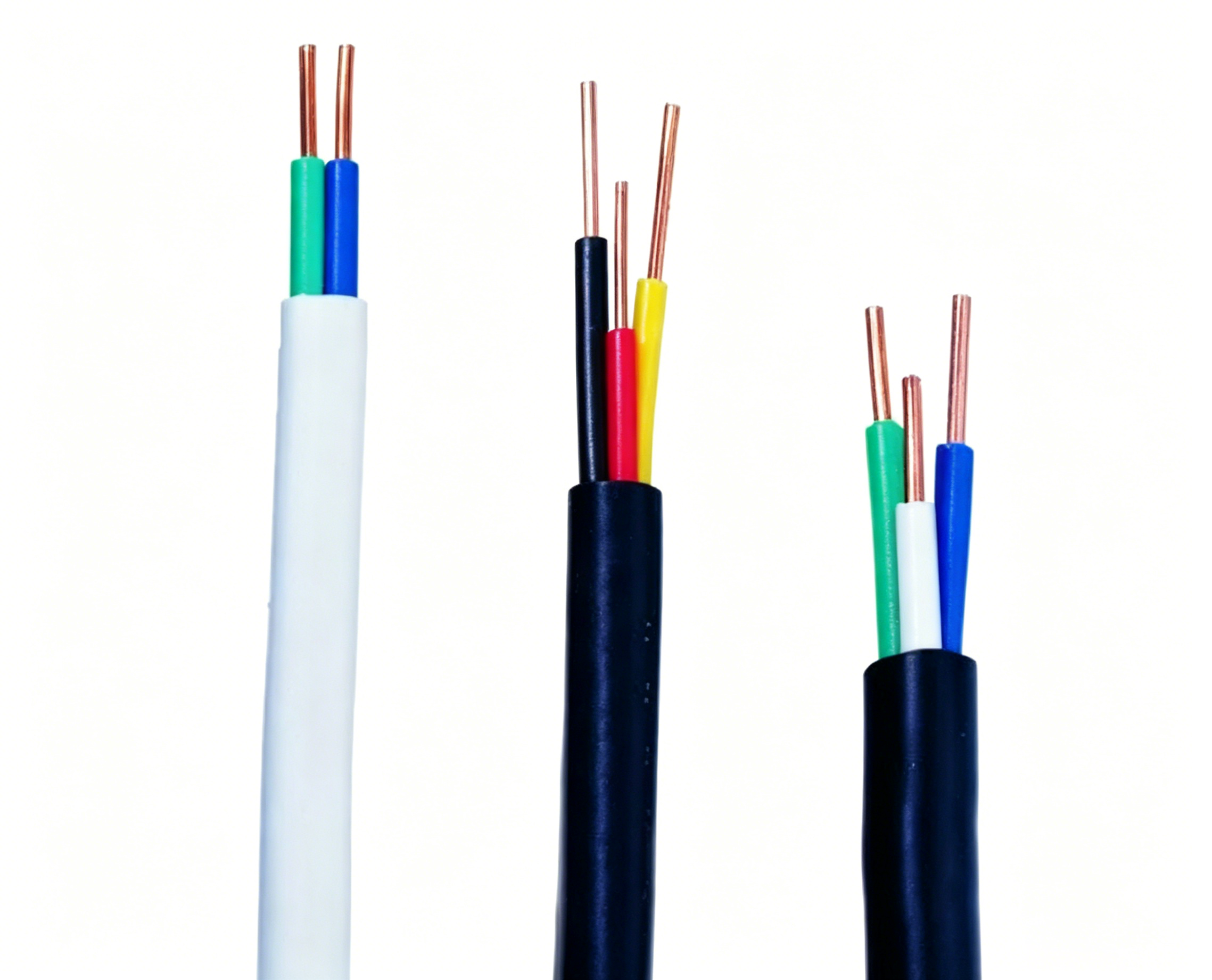 BVV Copper Conductor PVC Insulated & Sheathed Flat Cable