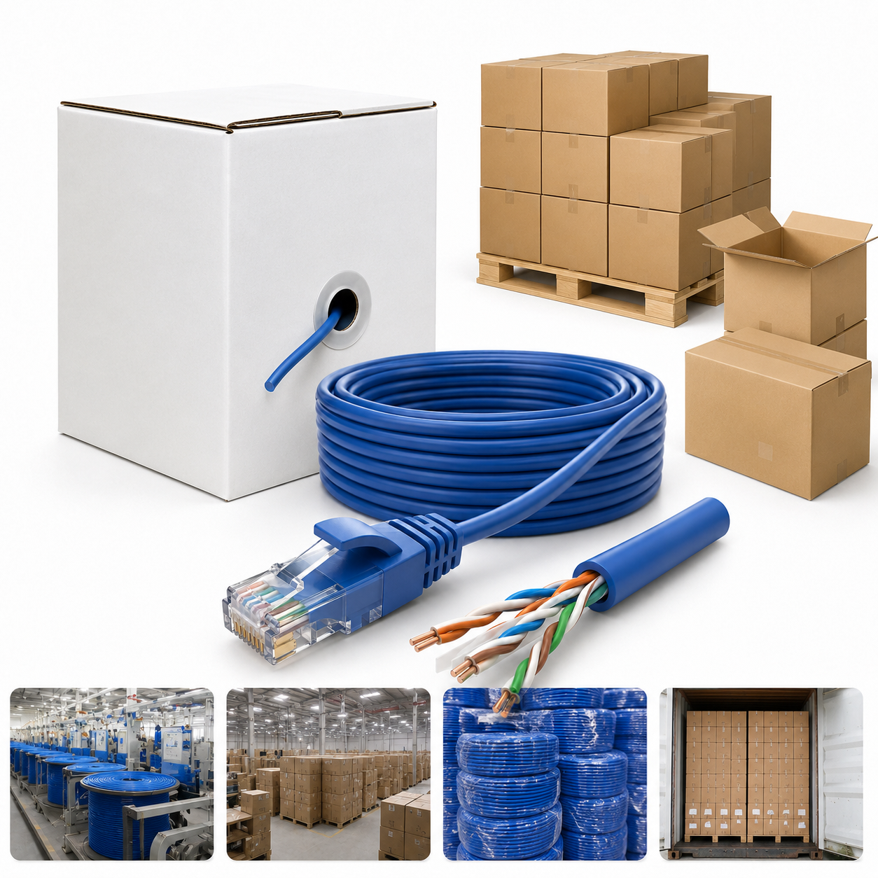 Standard Cat6 UTP Ethernet Cable