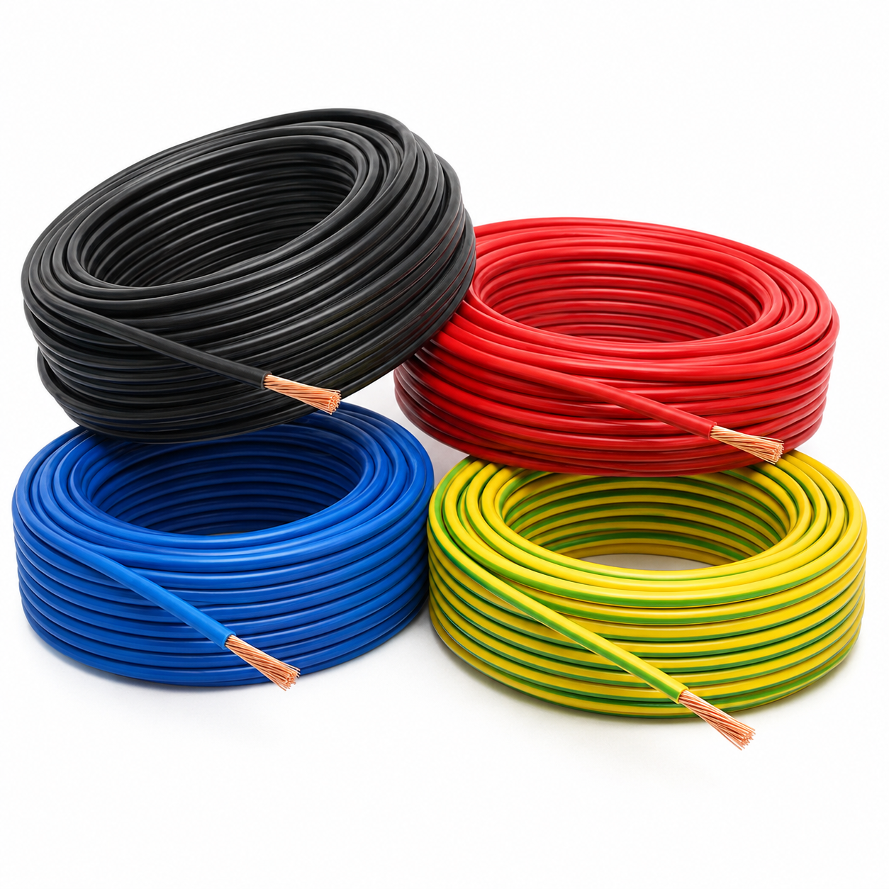 High-quality flexible single-core copper wire RV type